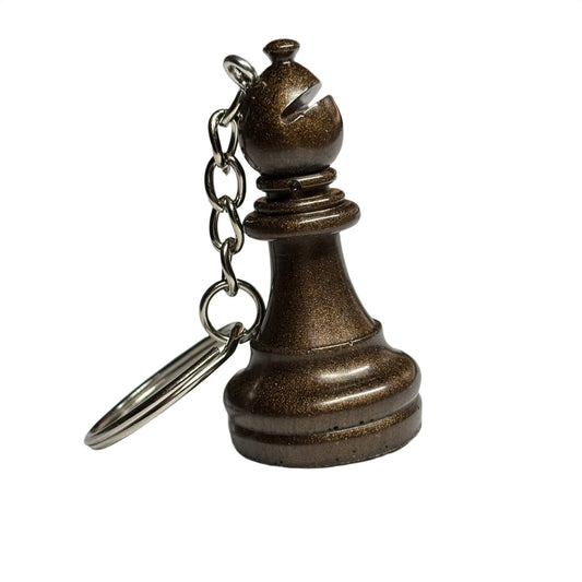 Beautiful Brown Bishop - Handmade Resin Keychain
