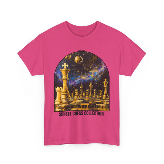 Golden Galaxy - Pink Chess T Shirt