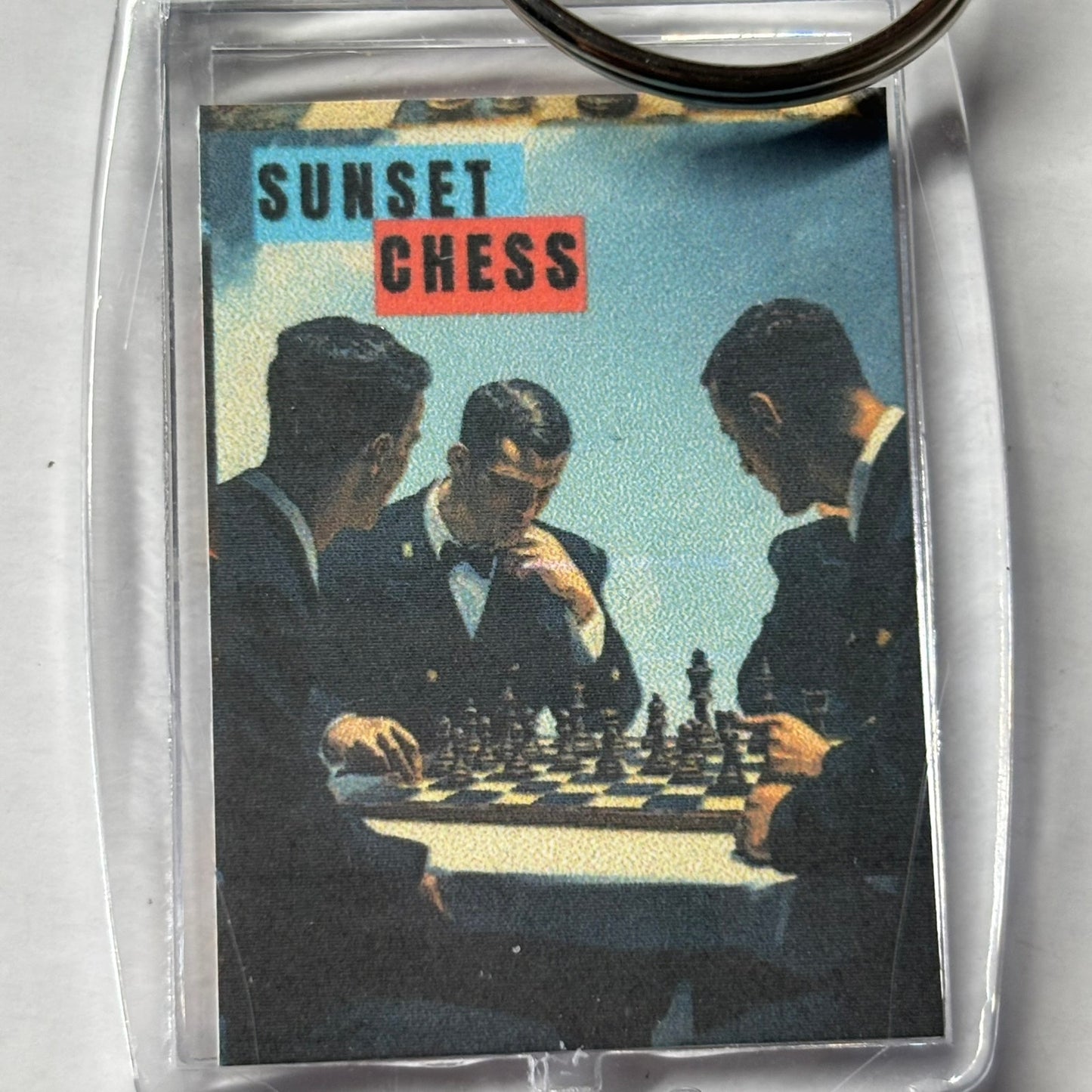 Serious Game - Chess  Photo Keychain