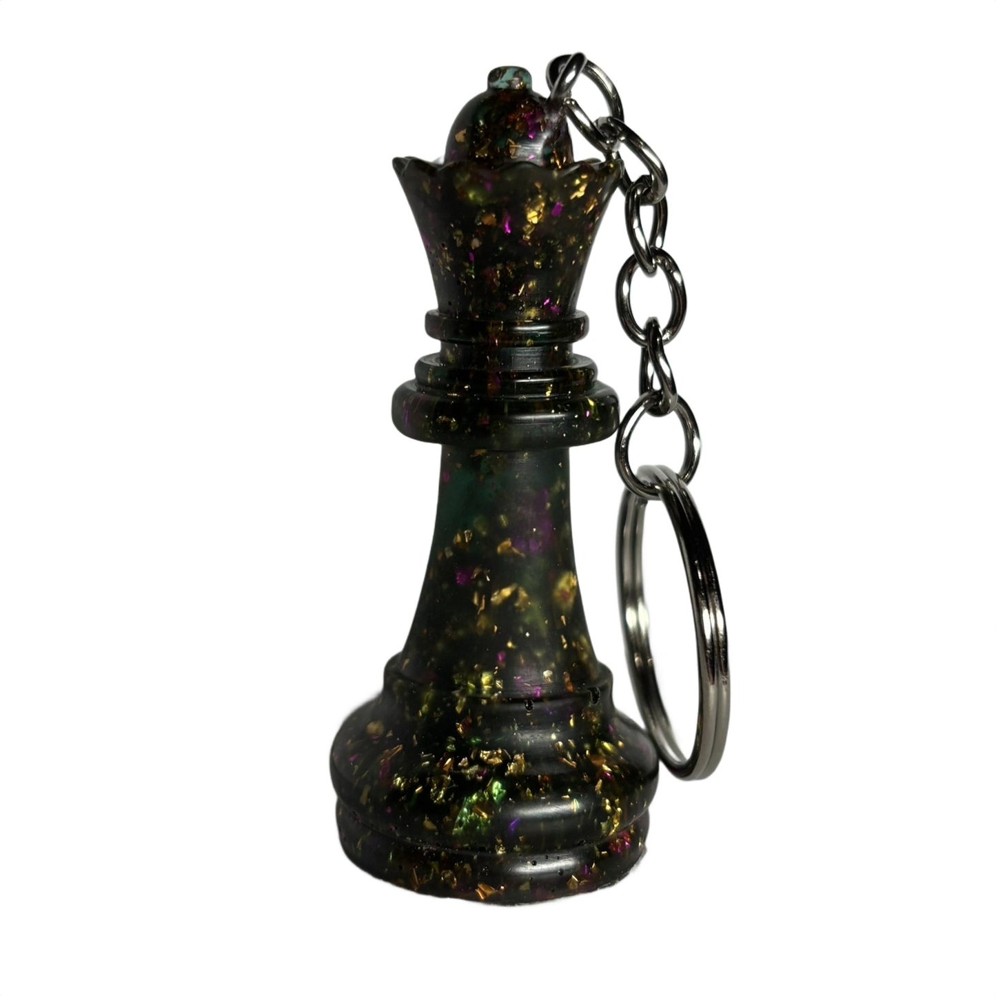 Queen Royal Handmade Resin Keychain - One of a Kind Design