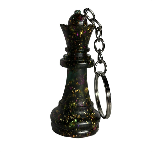 Queen Royal Handmade Resin Keychain - One of a Kind Design