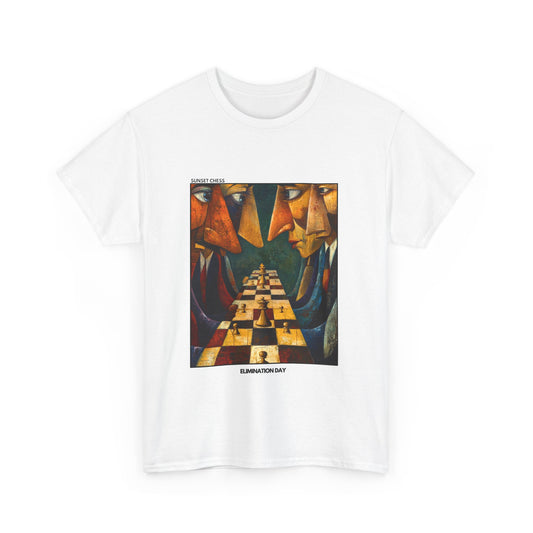 Elimination Day - White Chess T Shirt