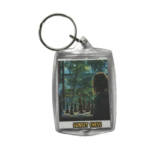 Out Look - Chess  Photo Keychain