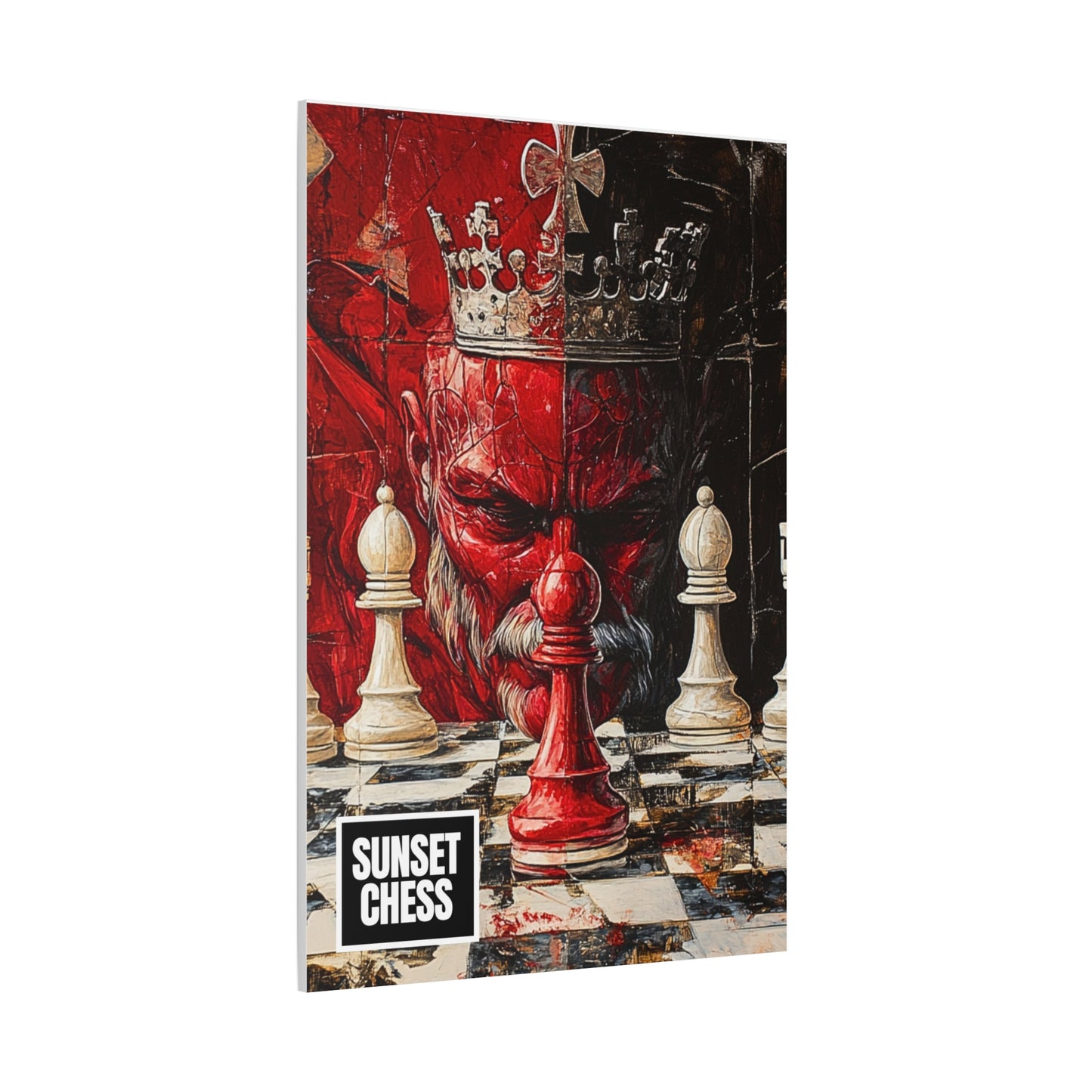 A Game Of Kings - Canvas Chess Print 40"x60"