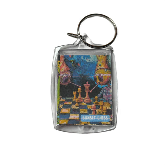 Fantasy Game - Chess  Photo Keychain