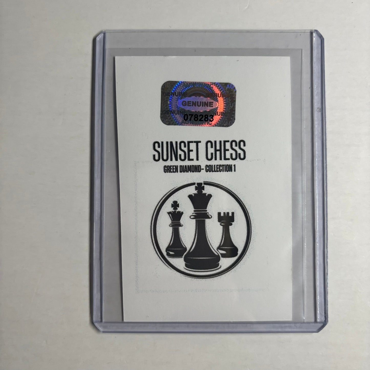 Green Diamond Collection 1 - Trading Card