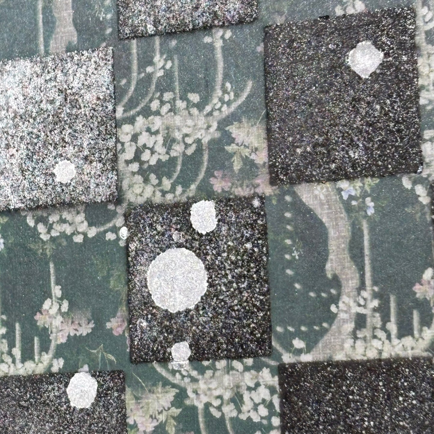 Chrome Mist Green - Scrapbook Chess Board