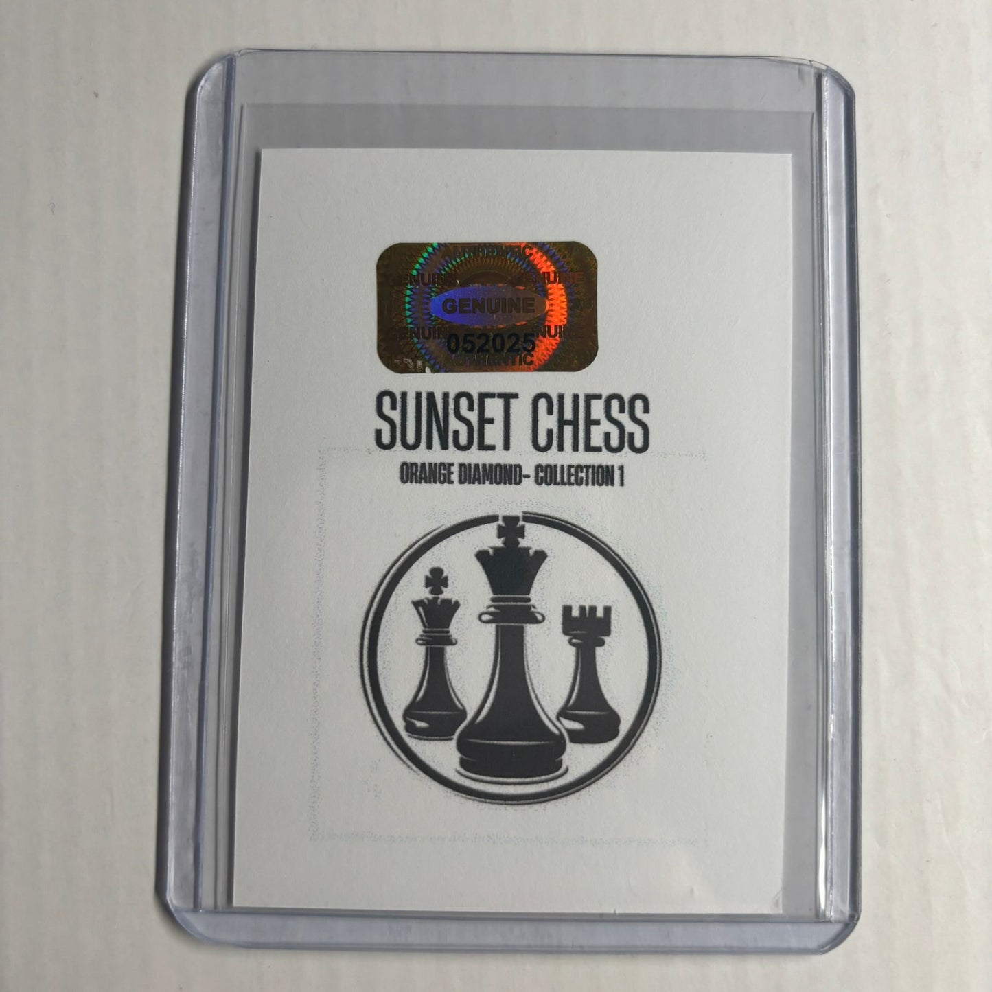 Orange Diamond Collection 1 - Trading Card