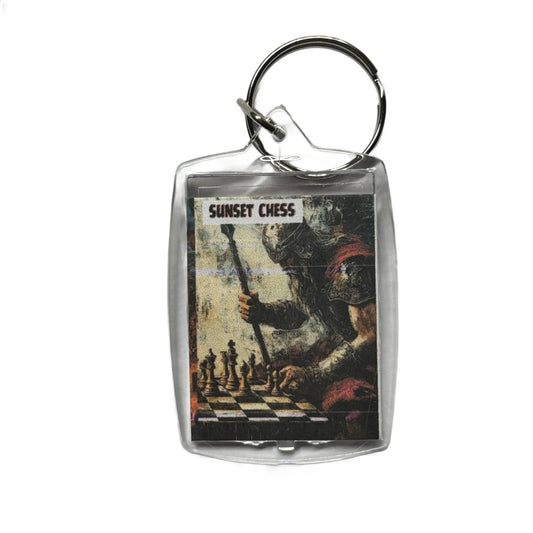 Brave Warrior - Chess  Photo Keychain