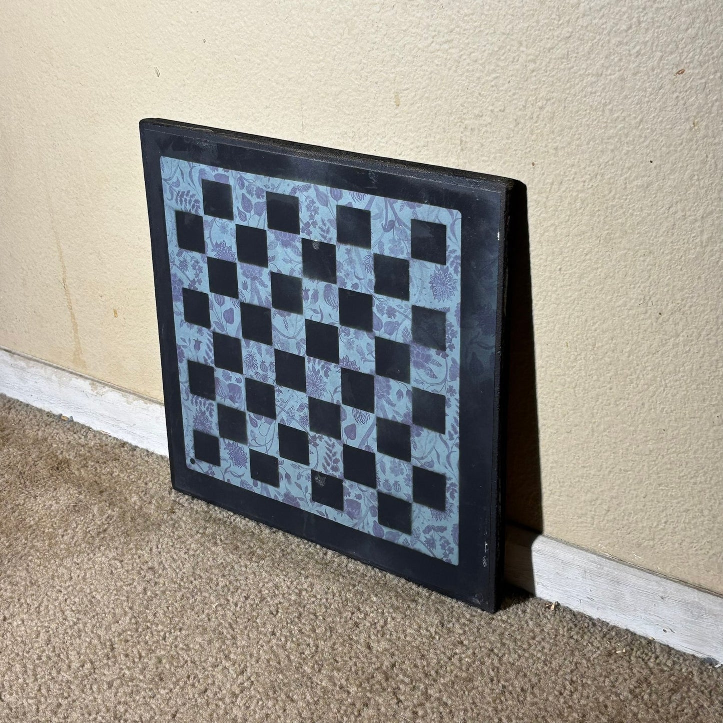 Soft Green - Scrapbook Chess Board