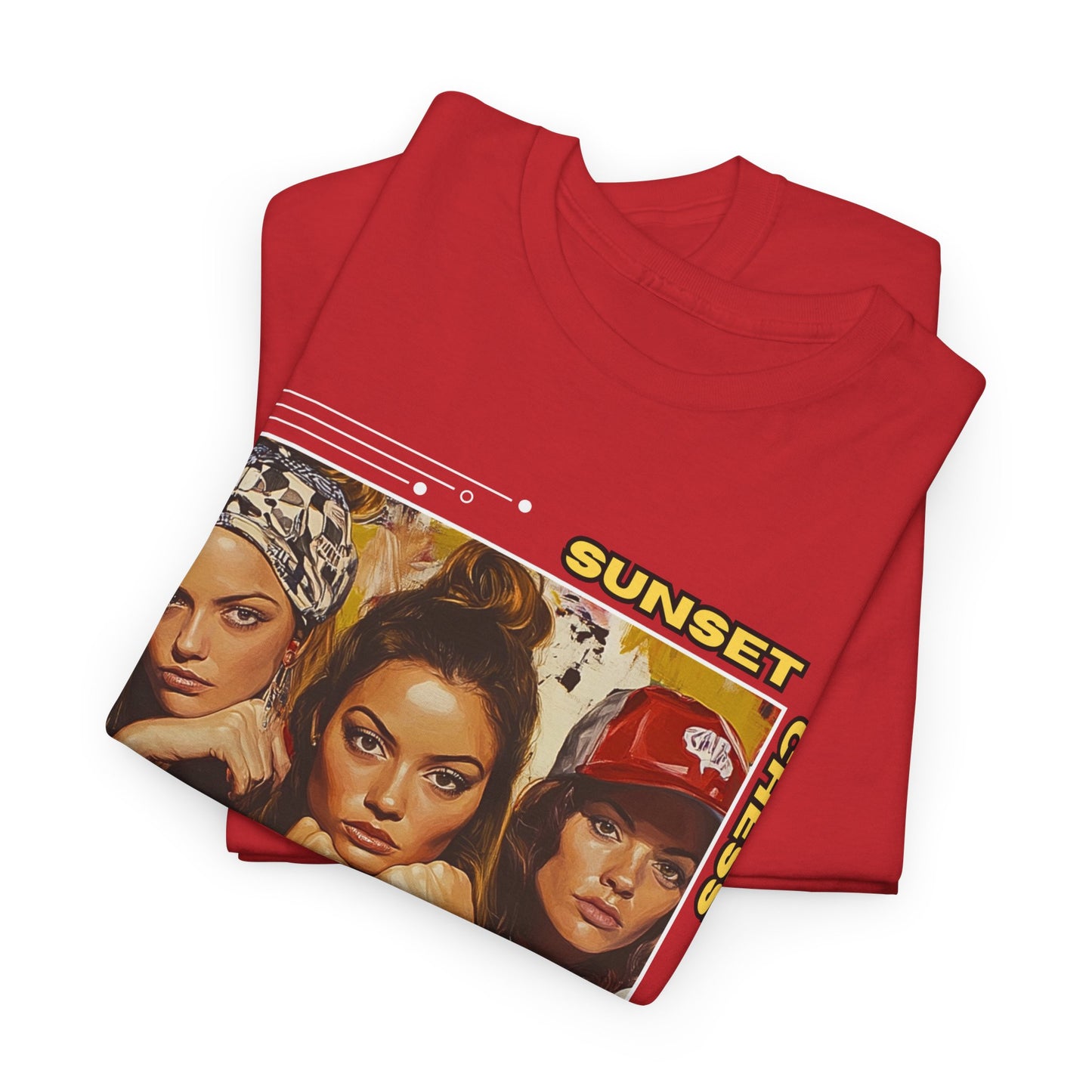 Girls Squad - Red Chess T Shirt