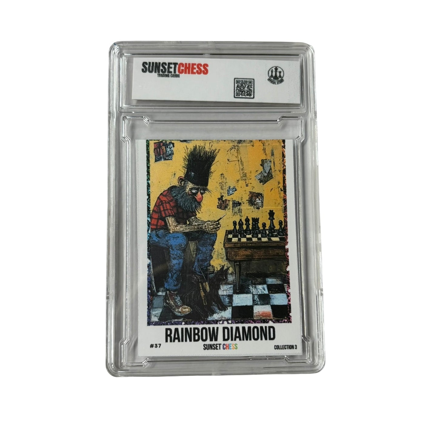 Rainbow Diamond Card #37 - Premium Trading Card