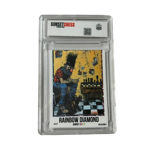 Rainbow Diamond Card #37 - Premium Trading Card