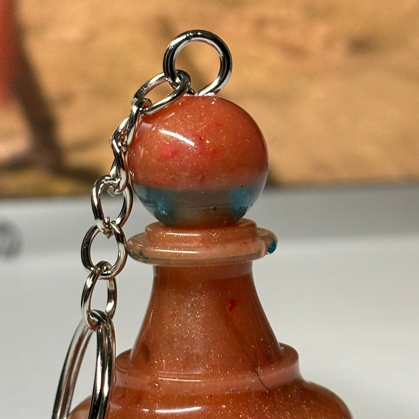 Supreme Pawn - Handmade Resin Keychain - Large Edition