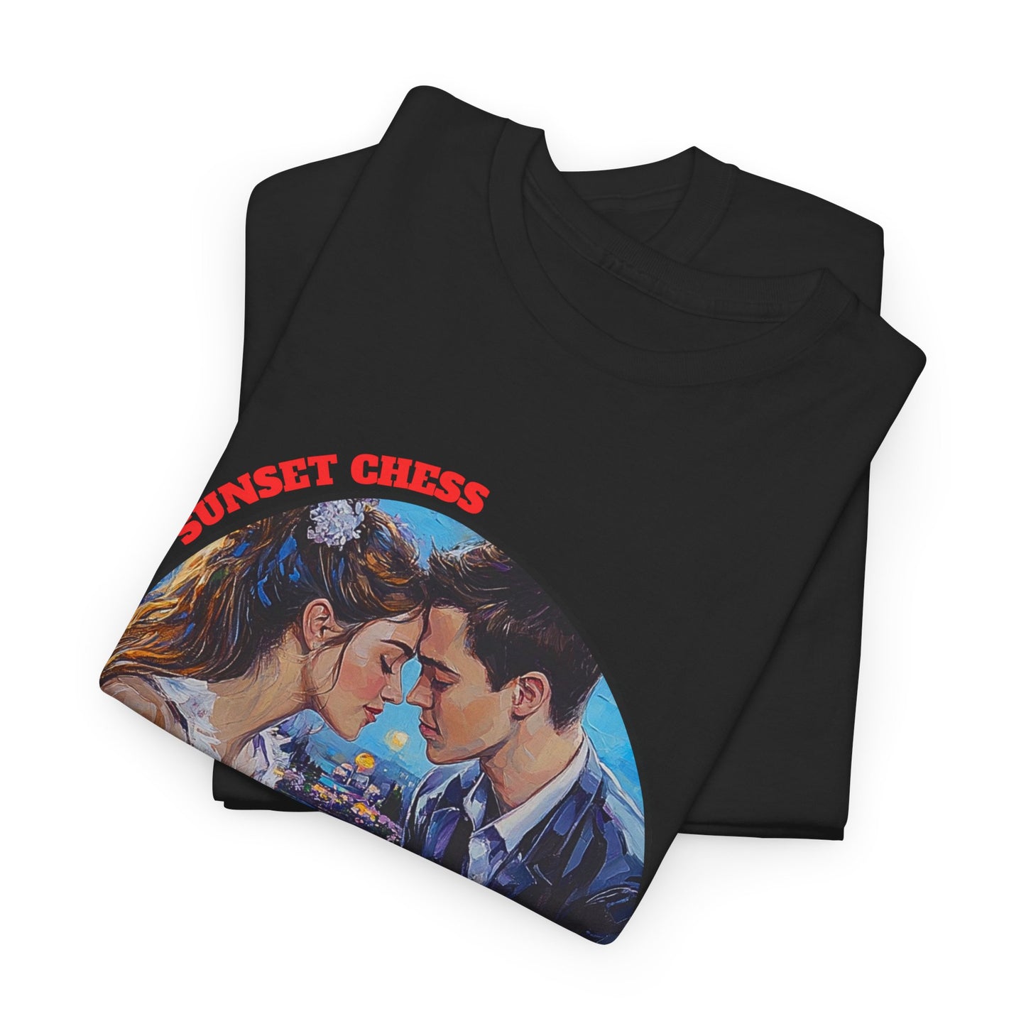 Falling In Chess - Black Chess T Shirt