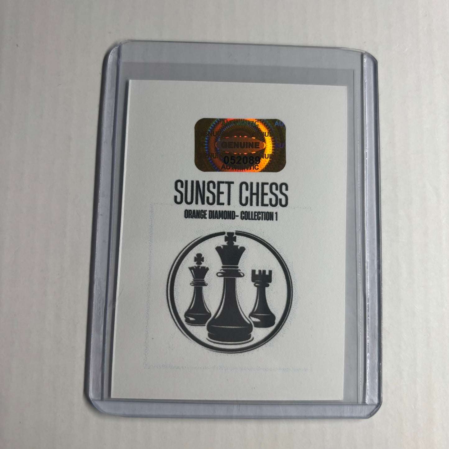 Orange Diamond Collection 1 - Trading Card
