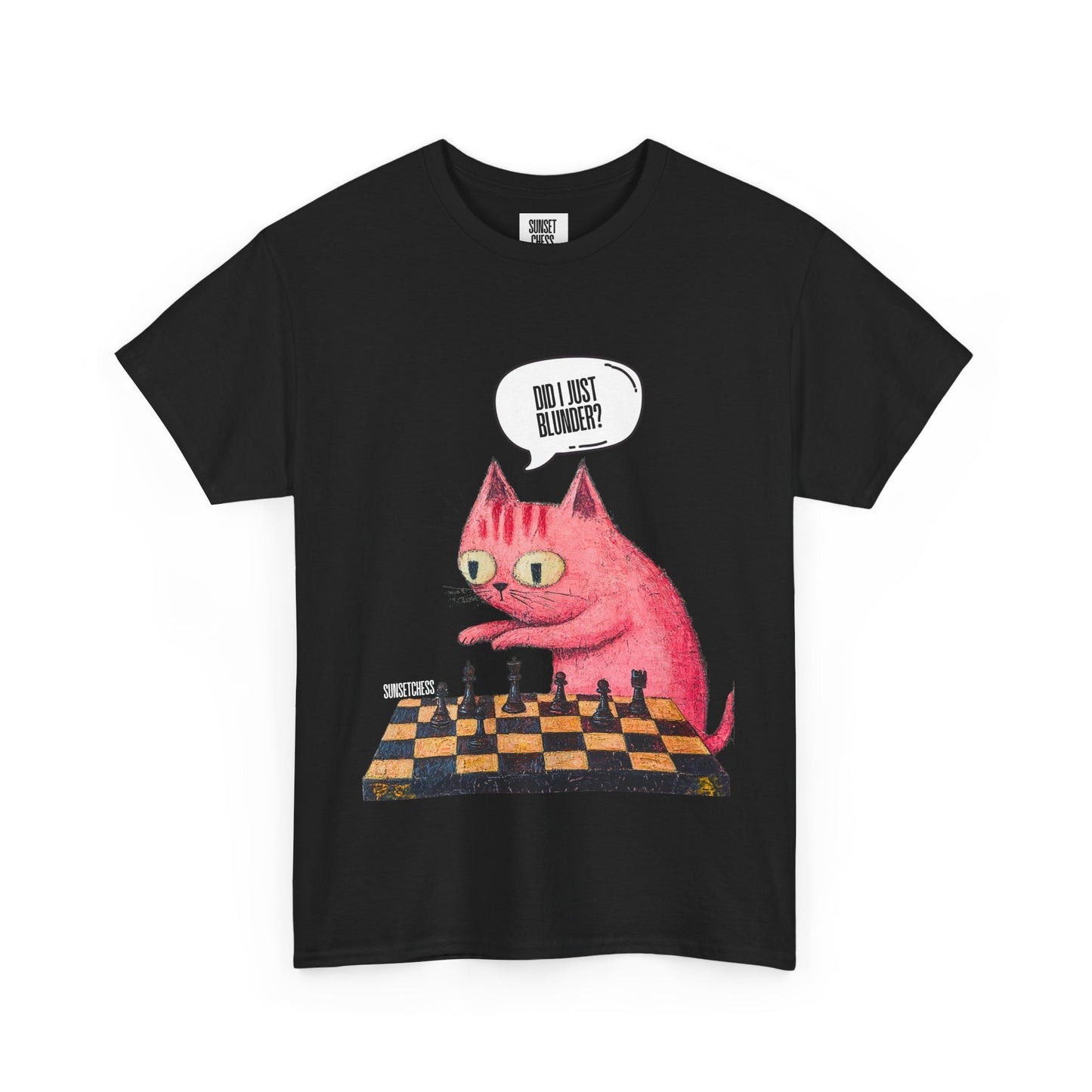 Did I Just Blunder? - Chess T Shirt - Unisex Heavy Cotton Tee