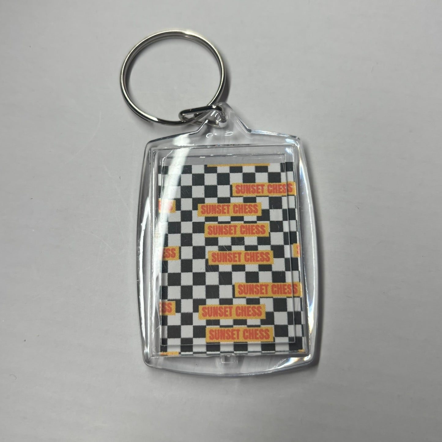 Chill Man - Chess  Photo Keychain