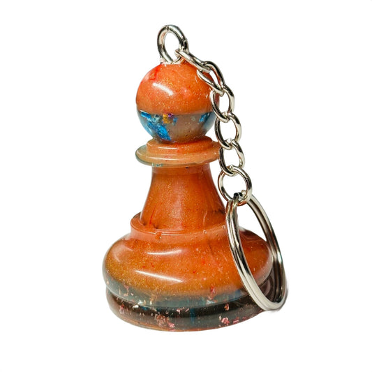 Luxury Pawn - Handmade Resin Keychain - Large Edition