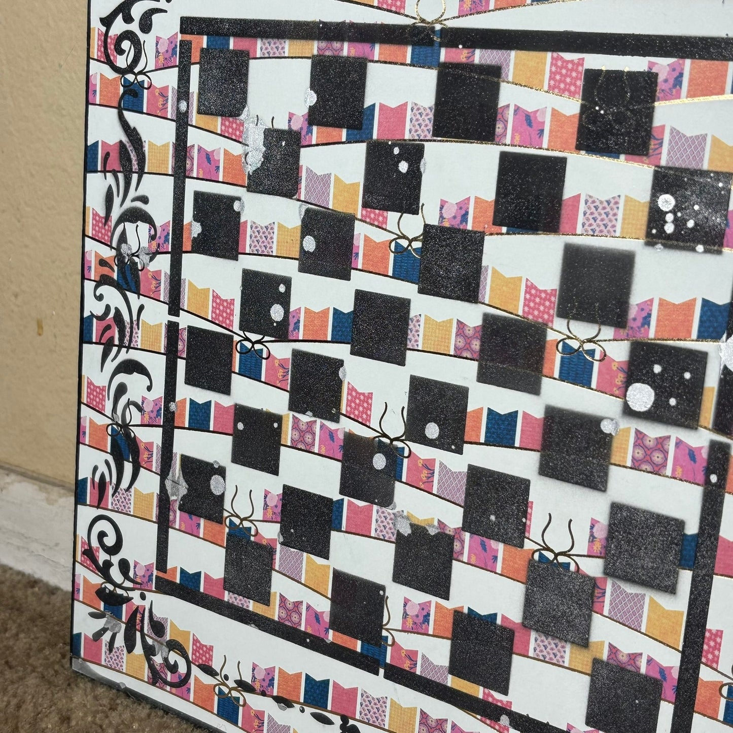 Color Parade - Scrapbook Chess Board