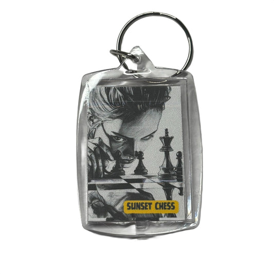 Next Play - Chess  Photo Keychain