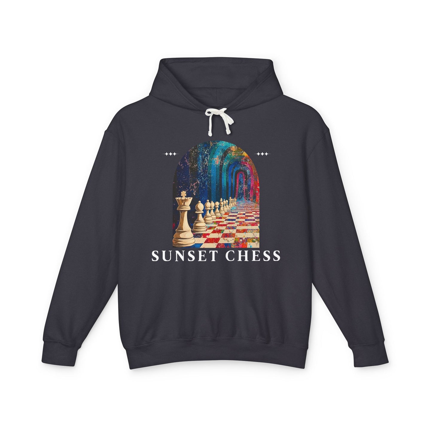 The Long Hall -Black Chess Hoodie