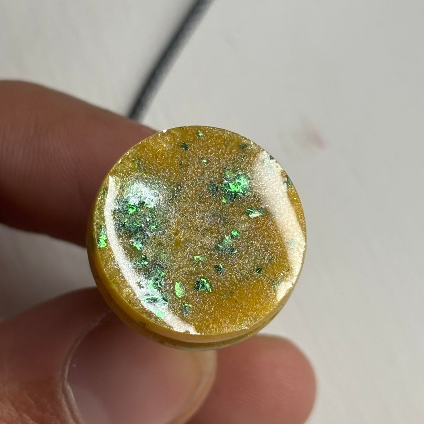 Supreme Yellow Pawn - Handmade Resin Chess Necklace