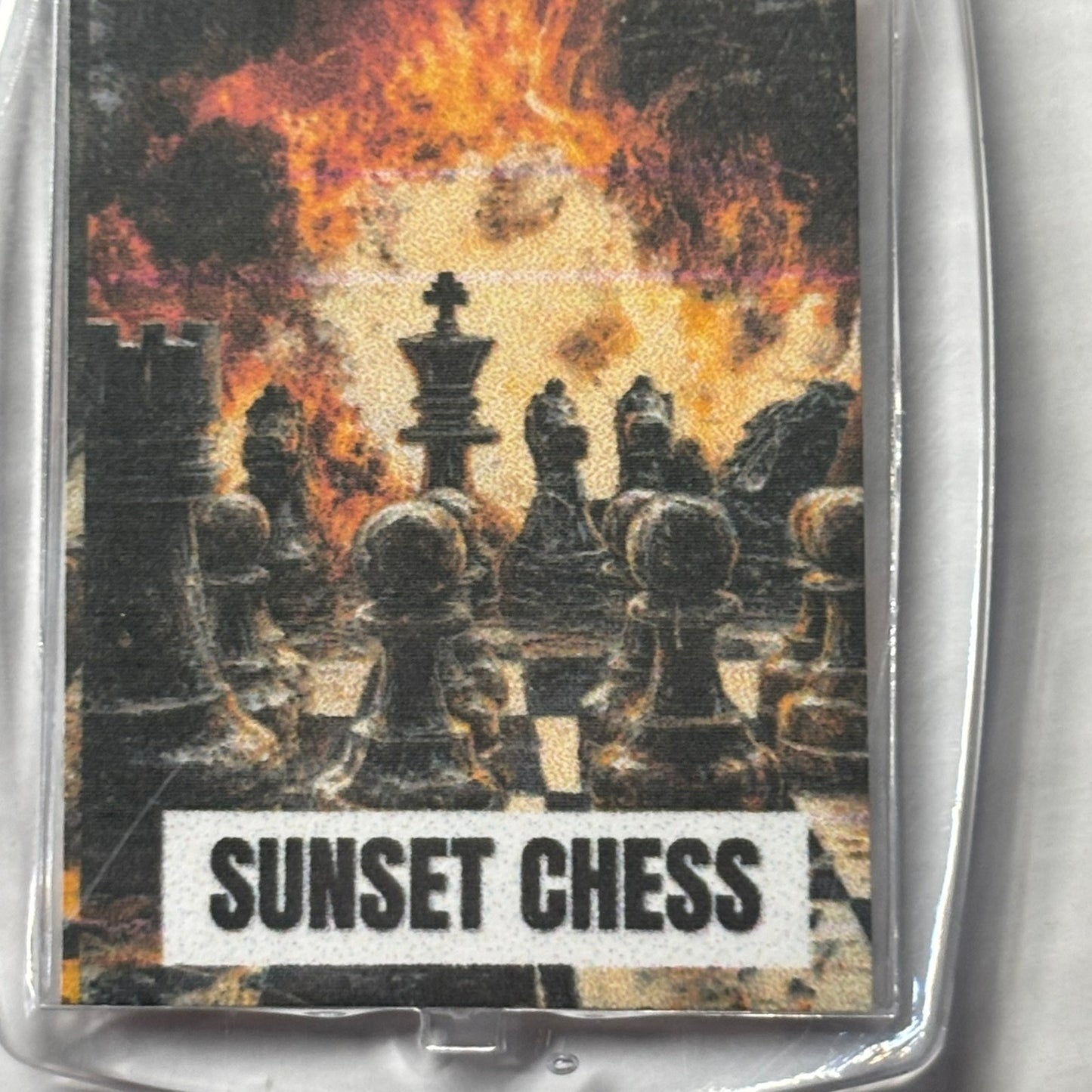 Furnace - Chess  Photo Keychain