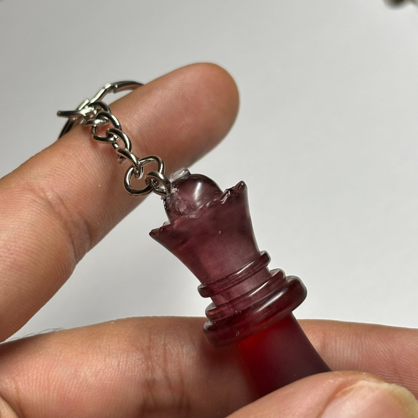 Widows Red Queen - Handmade Resin Keychain