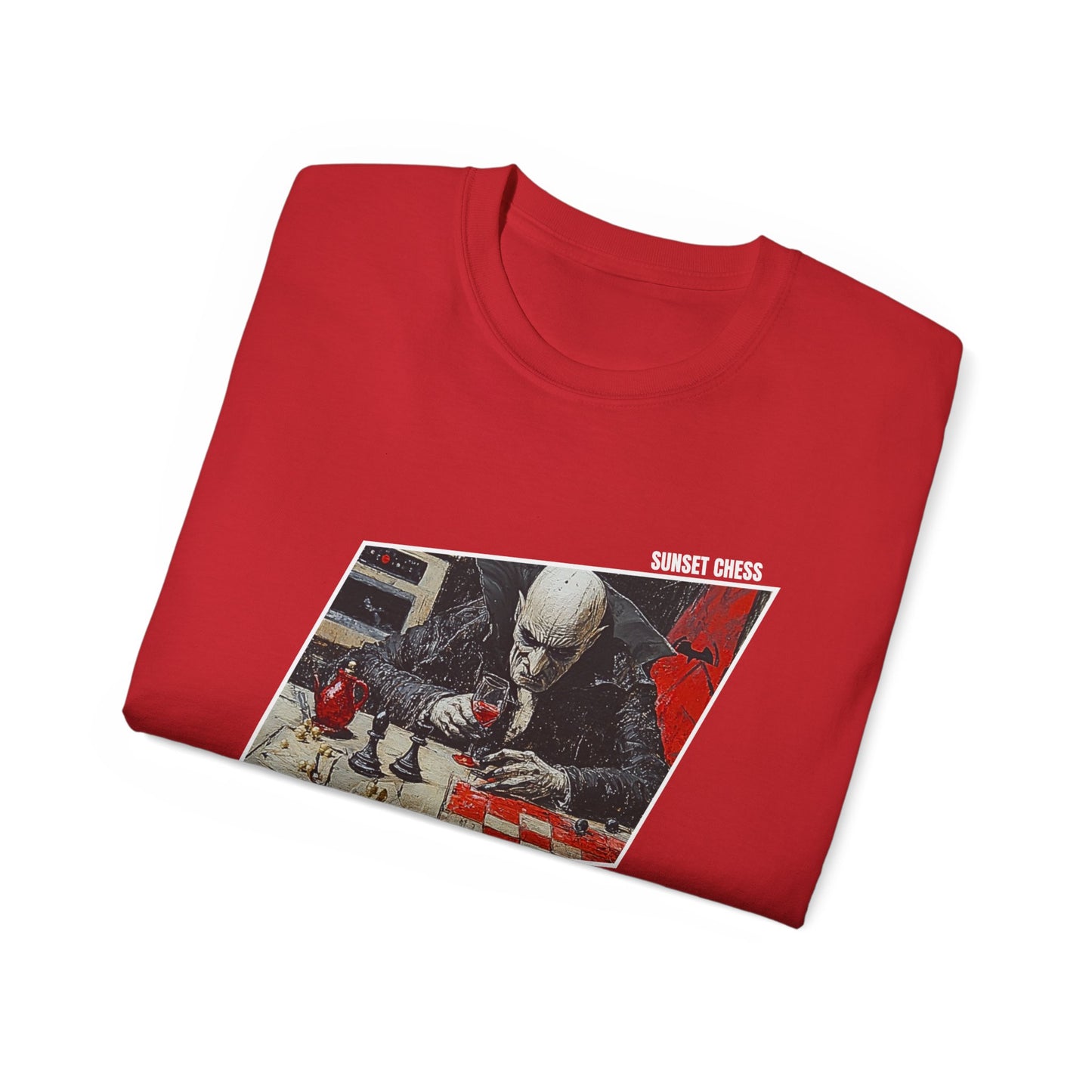 The Kitchen Vamp - Red Chess T Shirt
