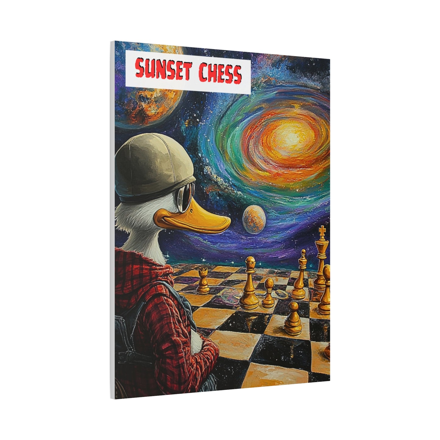 Duck Dynasty - Canvas Chess Print 36"x48"