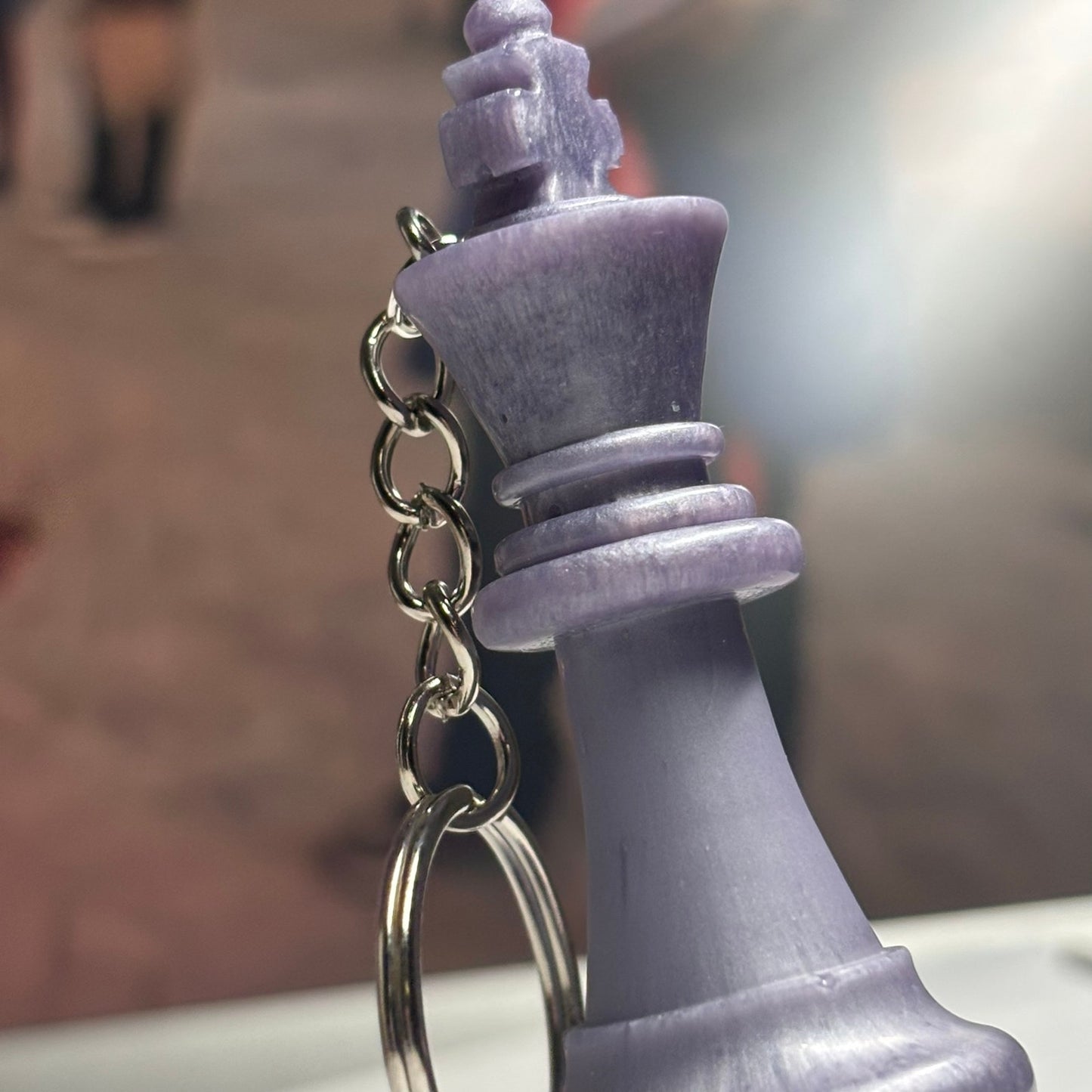 Midnight Purple King - Handmade Resin Keychain