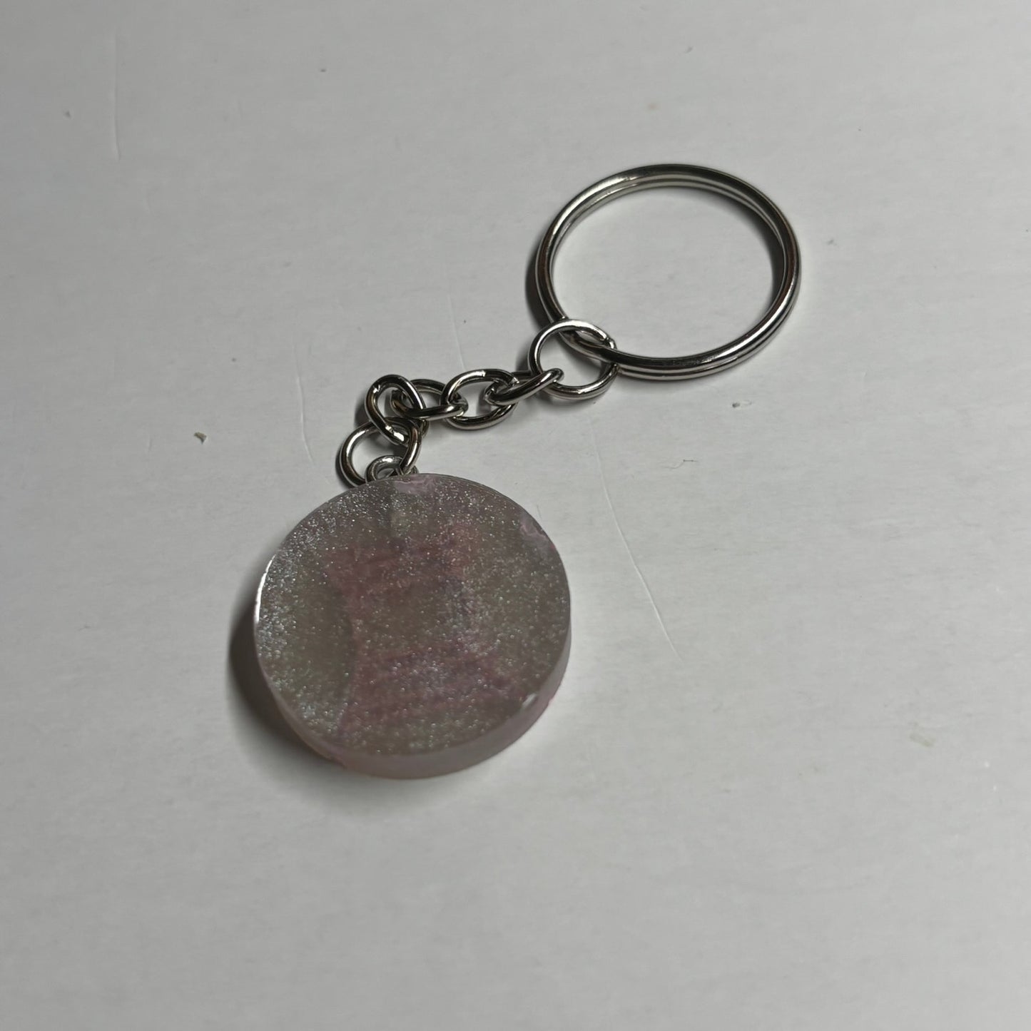Cherry Blossom Rook - Handmade Resin Keychain - Flat Edition