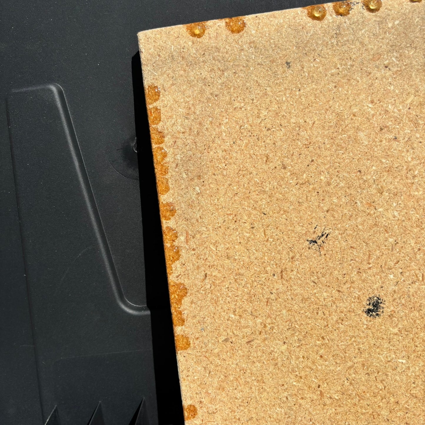 Old School Red - Resin Coated Chess Board