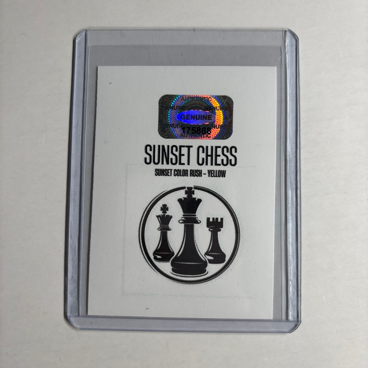 Yellow Collection - Trading Card