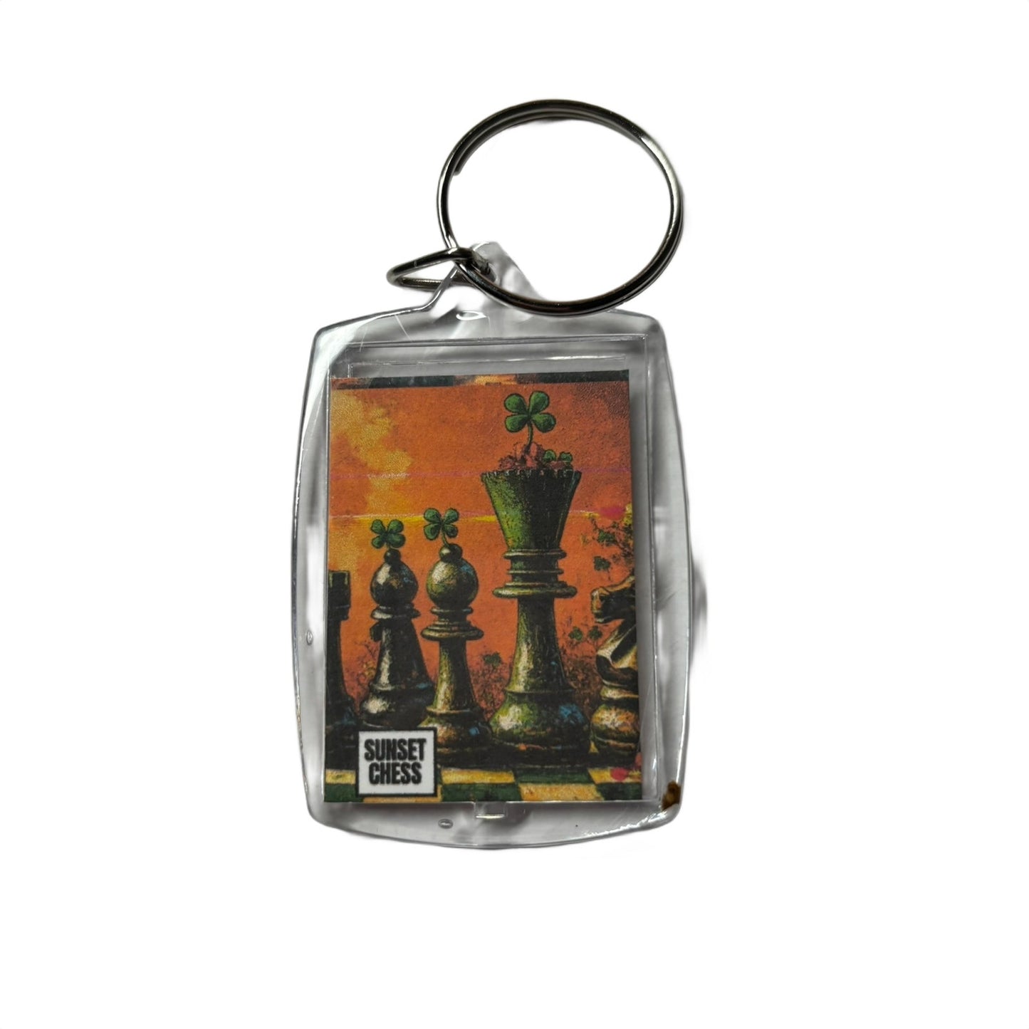 Lucky Game - Chess  Photo Keychain