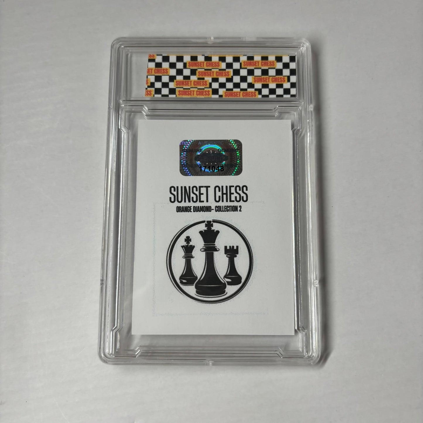 Orange Diamond Collection 2 - Premium Trading Card