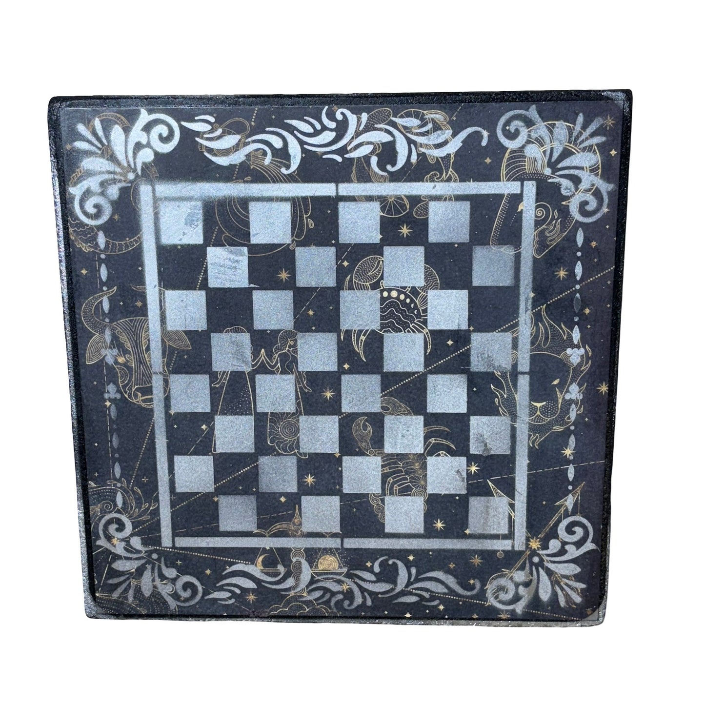 Vintage Chrome - Scrapbook Chess Board