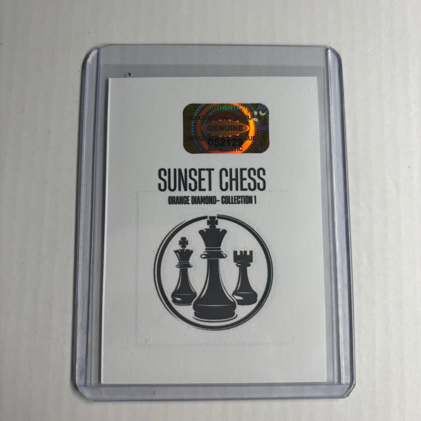 Orange Diamond Collection 1 - Trading Card