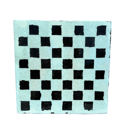 Mint Blue - Resin Coated Chess Board
