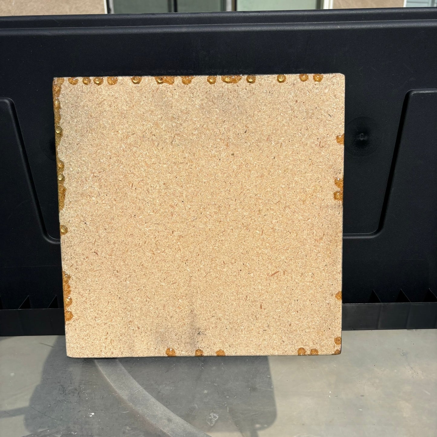 Green Leaf - Resin Coated Chess Board