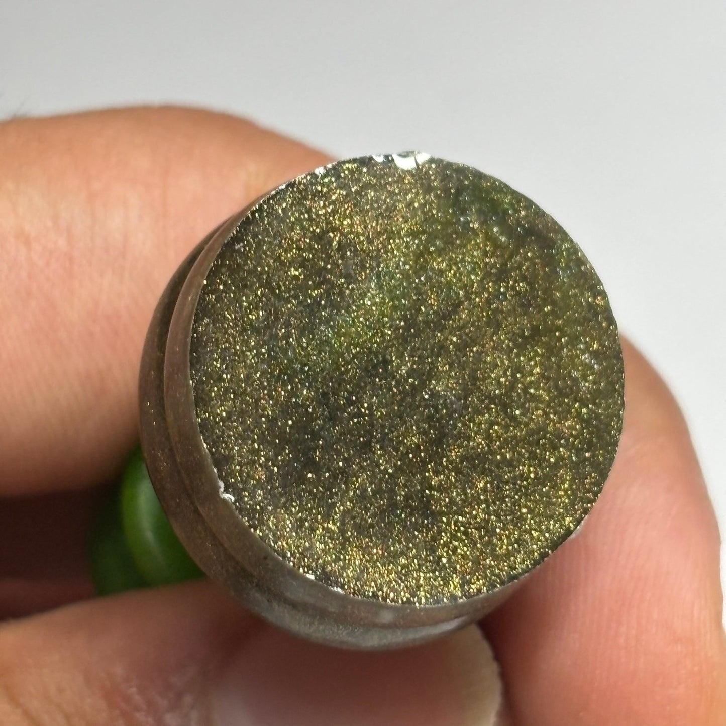 Green Vintage Bishop - Handmade Resin Keychain