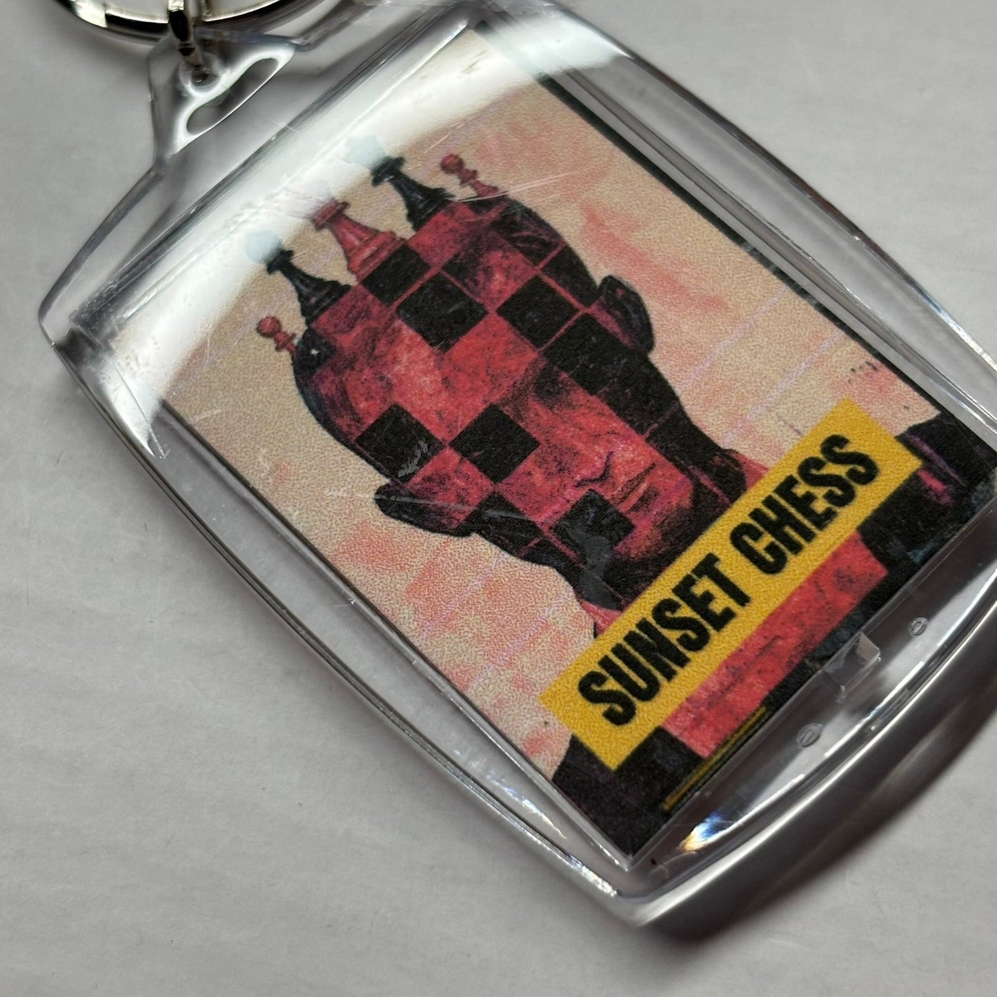 Chess Head - Chess  Photo Keychain