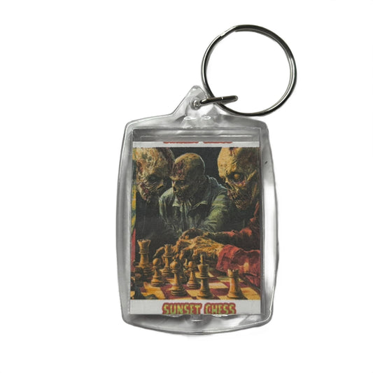 Zombie Bash - Chess  Photo Keychain