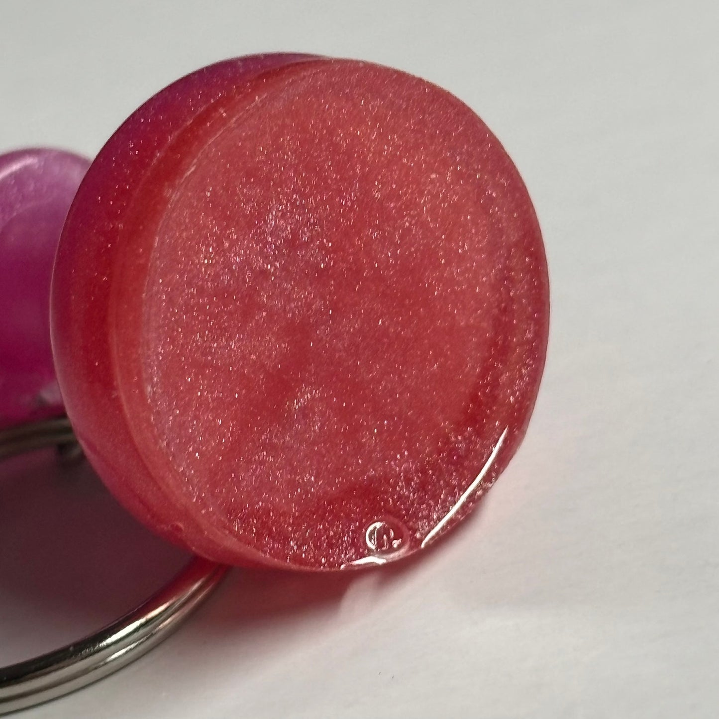 Pink Bishop - Handmade Resin Keychain