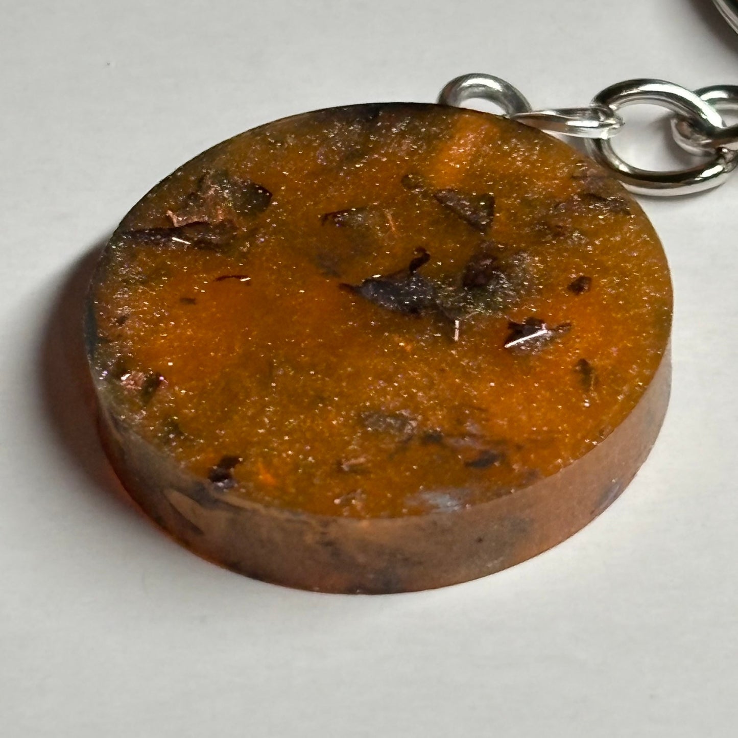 Rustic Rook - Handmade Resin Keychain