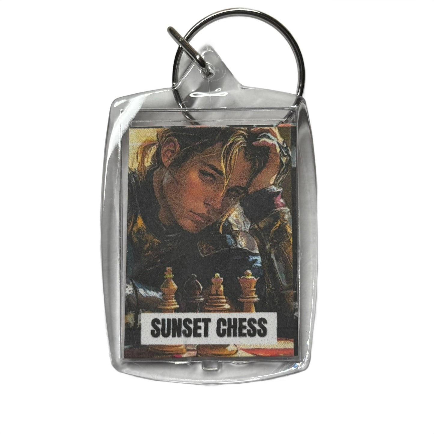 Boredom - Chess  Photo Keychain