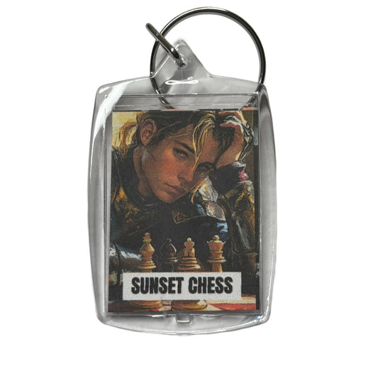Boredom - Chess  Photo Keychain