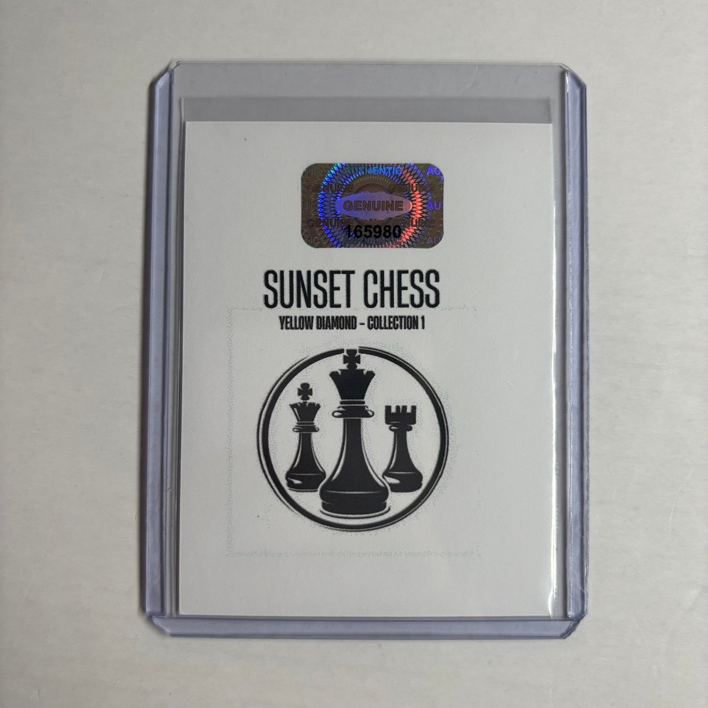Yellow Diamond Collection 1 - Trading Card