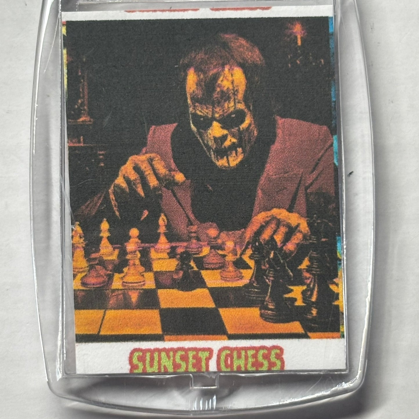 The Undead - Chess  Photo Keychain